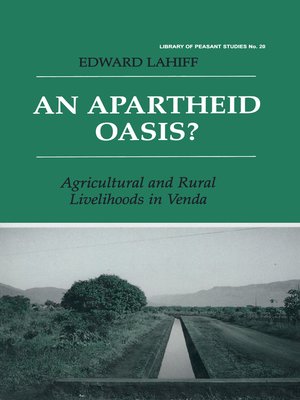 cover image of An Apartheid Oasis?